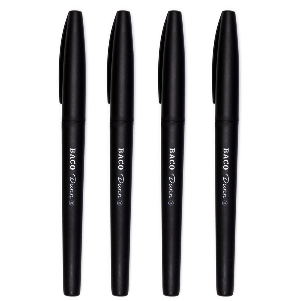 Plumín Dunn | BACO | Negro | 12 piezas