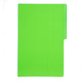 Carpeta Oficio 1/2 Ceja Verde Obscuro BACO 10 pzs