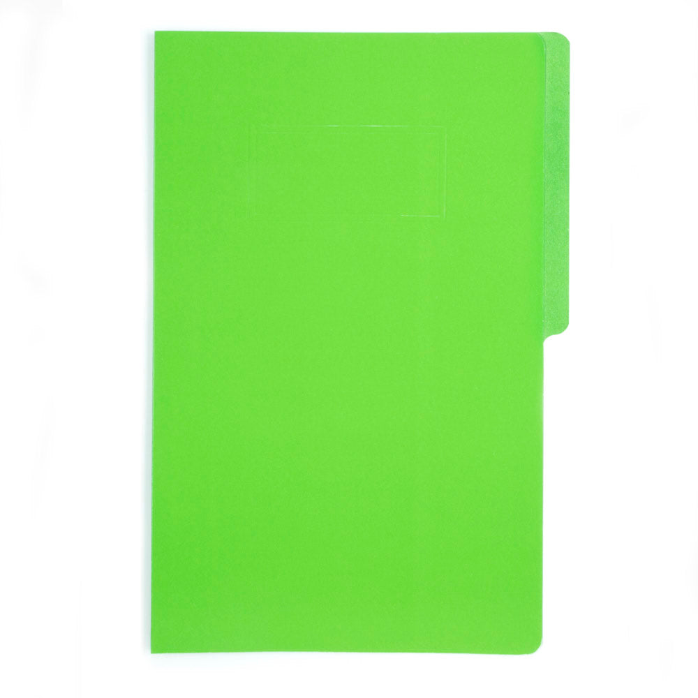 Carpeta Oficio 1/2 Ceja | Verde Obscuro | BACO | 10 pzs