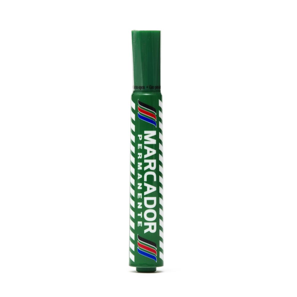 Marcador Permanente | Verde | BACO | 12 pzs