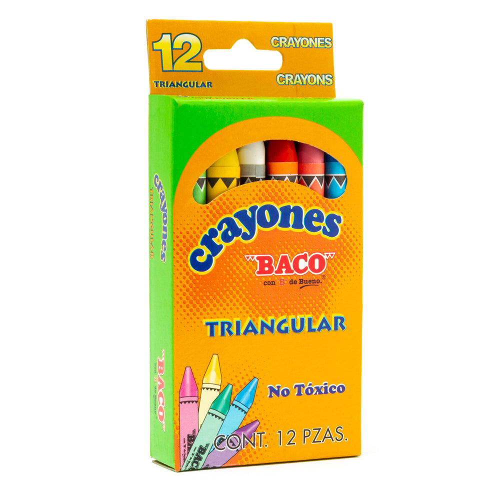 Crayón | Jumbo | BACO | 12 Piezas