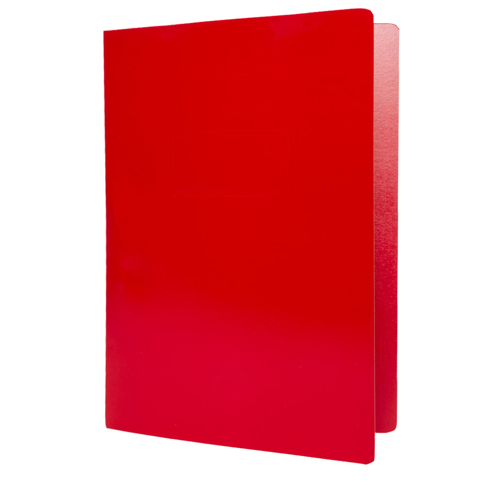 Carpeta Oficio con Broche Palanca | Rojo | BACO | 10 pzs