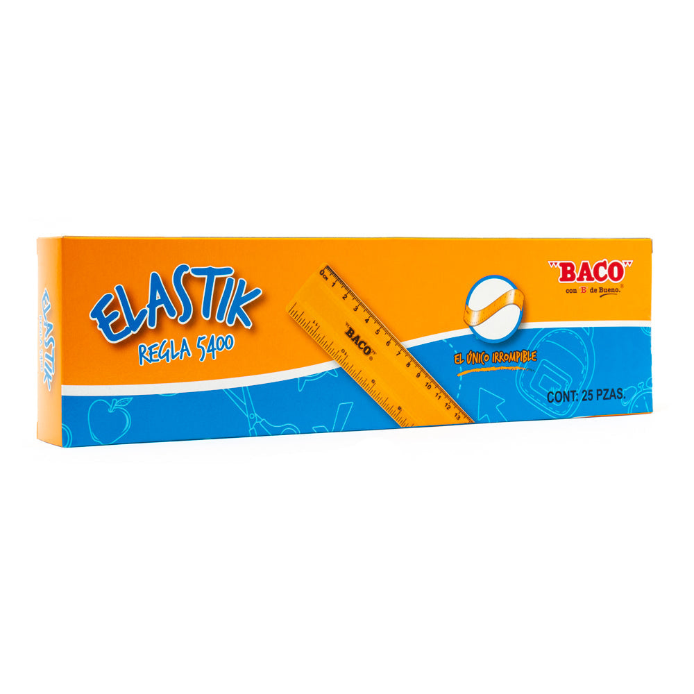 Regla Elastik | R-5400 | BACO | Caja con 25 piezas