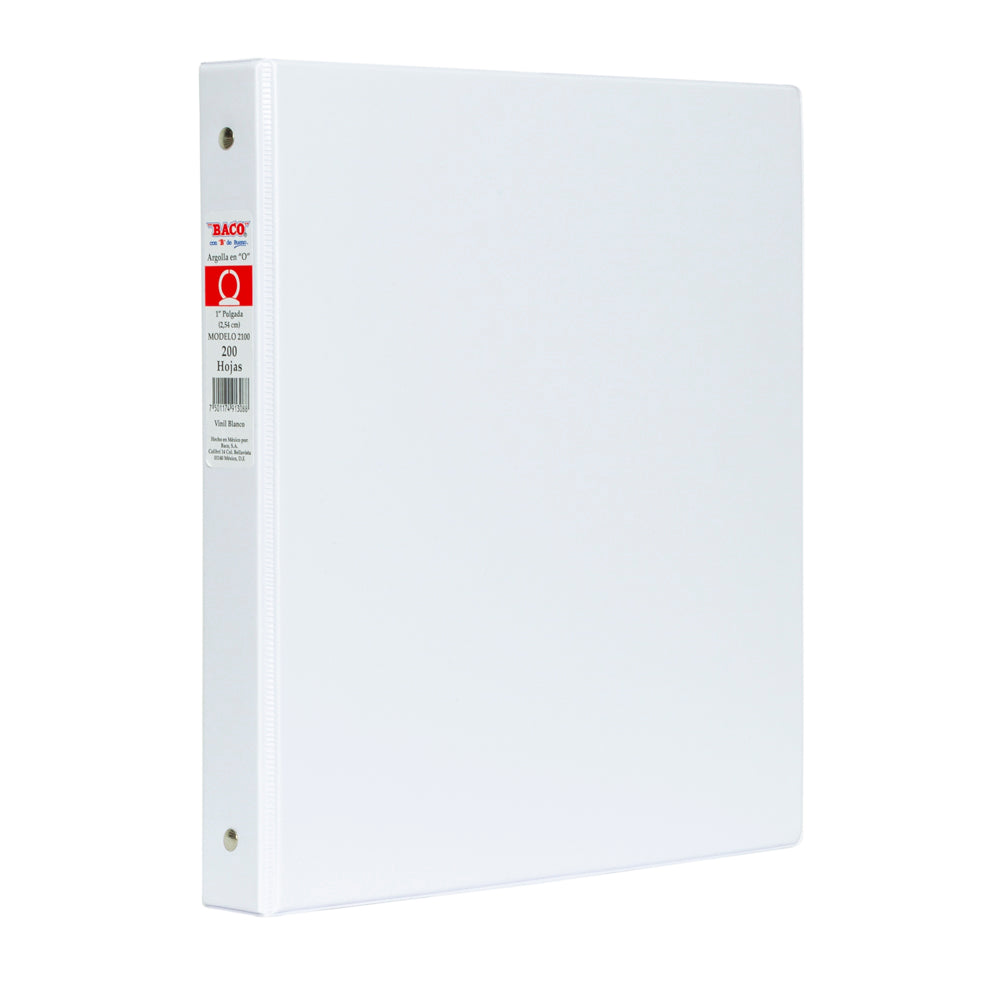 Carpeta de Vinil 2103 | Blanco | BACO | 1 pza