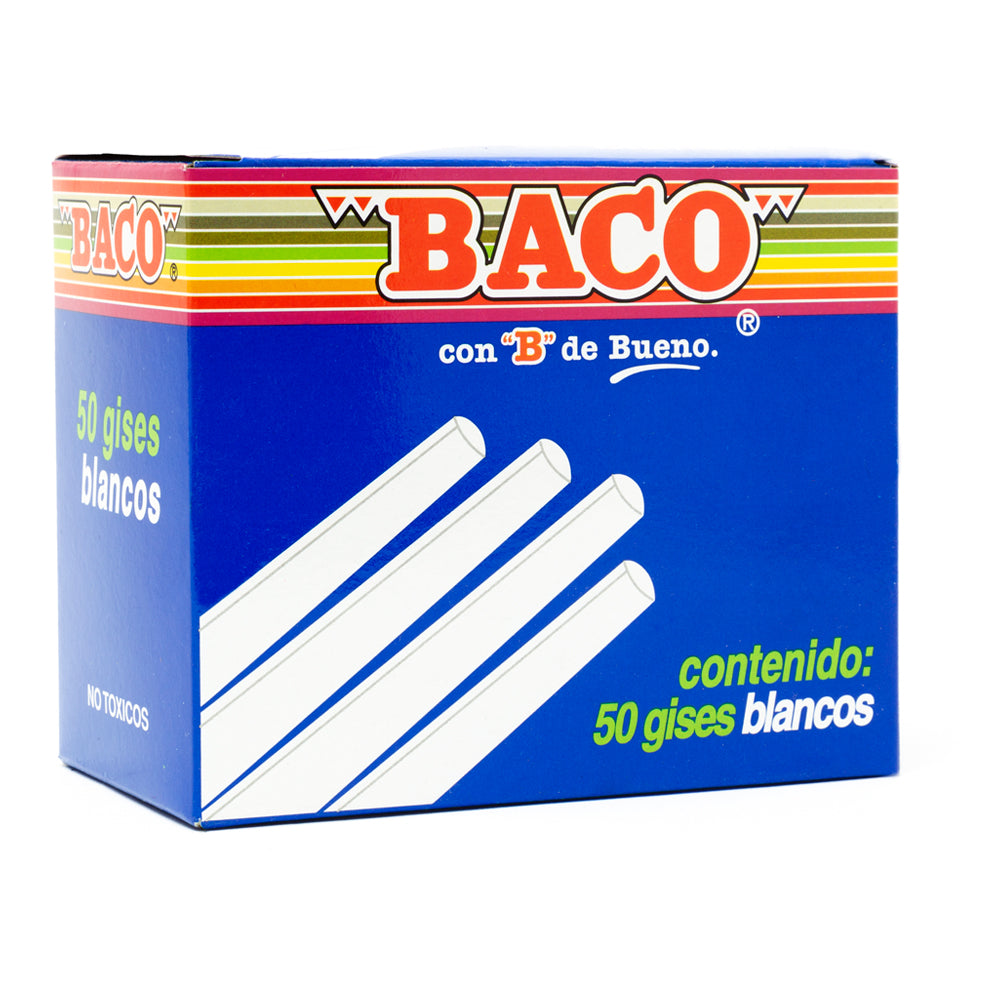 Gises Blancos | BACO | 50 piezas