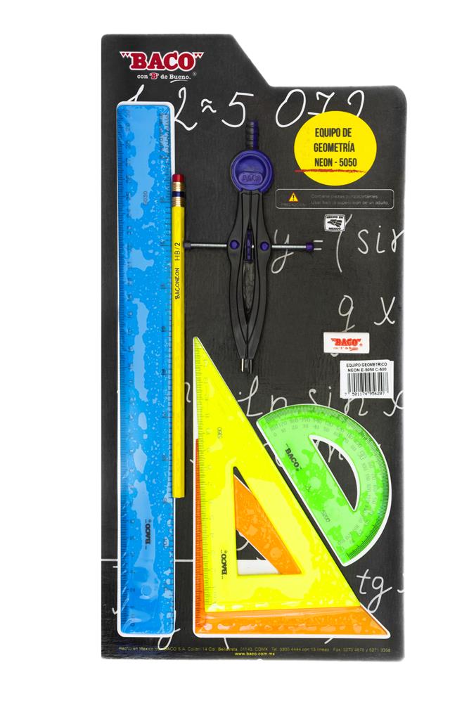 Juego Geométrico | E-5050 | BACO | Bolsa con 1 pieza