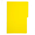 Carpeta Oficio 1/2 Ceja | Amarillo | BACO | 10 pzs