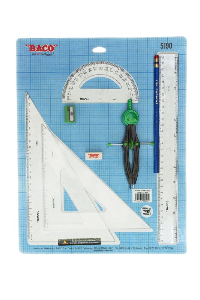 Juego Geométrico | E-5010 | BACO | Bolsa con 1 pieza
