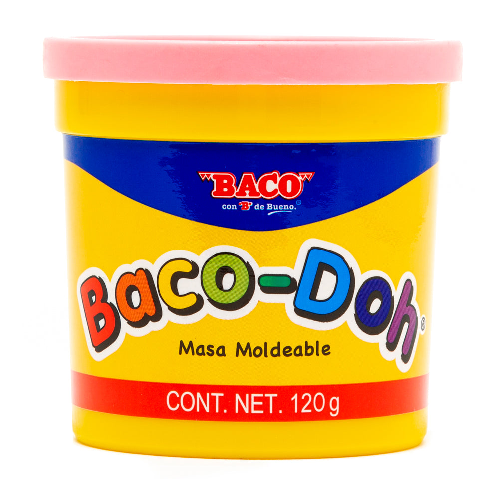 Masa Moldeable Bacodoh | 153 | BACO | Rosa | 120 g
