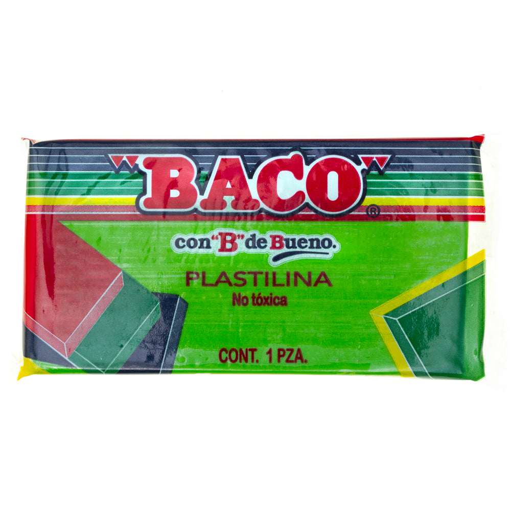 Plastilina | 73 | BACO | Verde limón | Marqueta grande