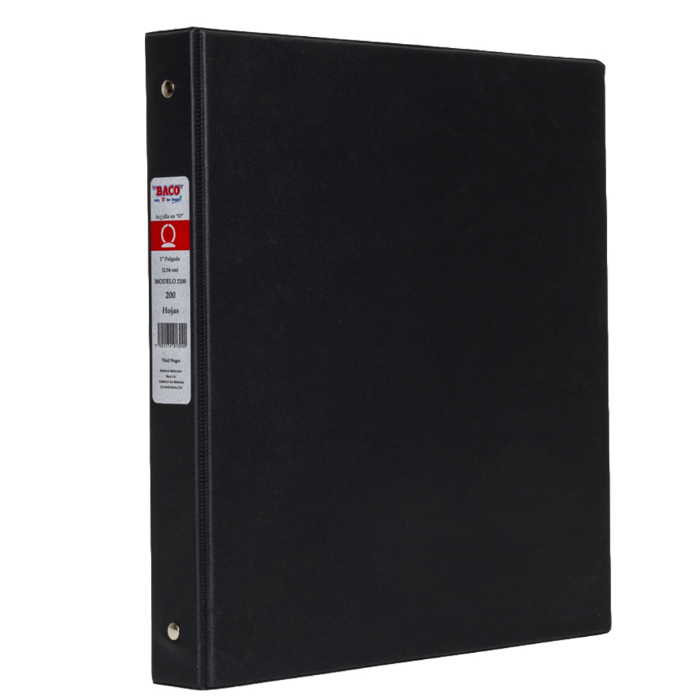 Carpeta de Vinil 2103 | Negro | BACO | 1 pza