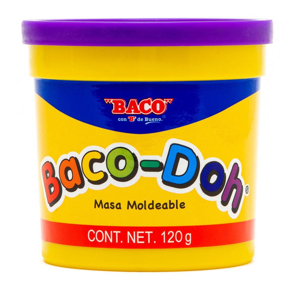 Masa Moldeable Baco-Doh | 163 | BACO | Morado | 120 g