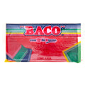 Plastilina 72 BACO Rojo coral Marqueta grande