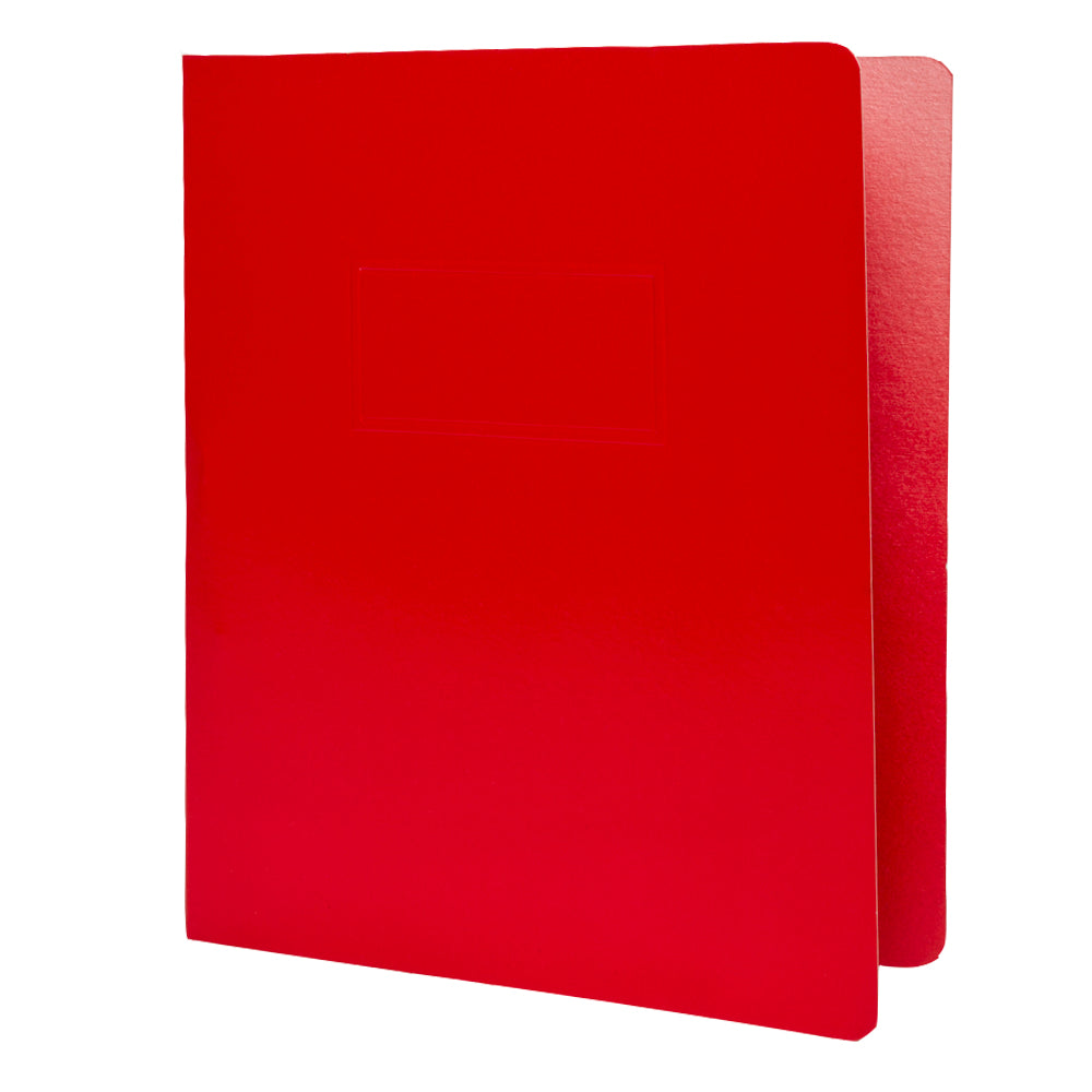 Carpeta Carta con Broche Palanca | Rojo | BACO | 10 pzs