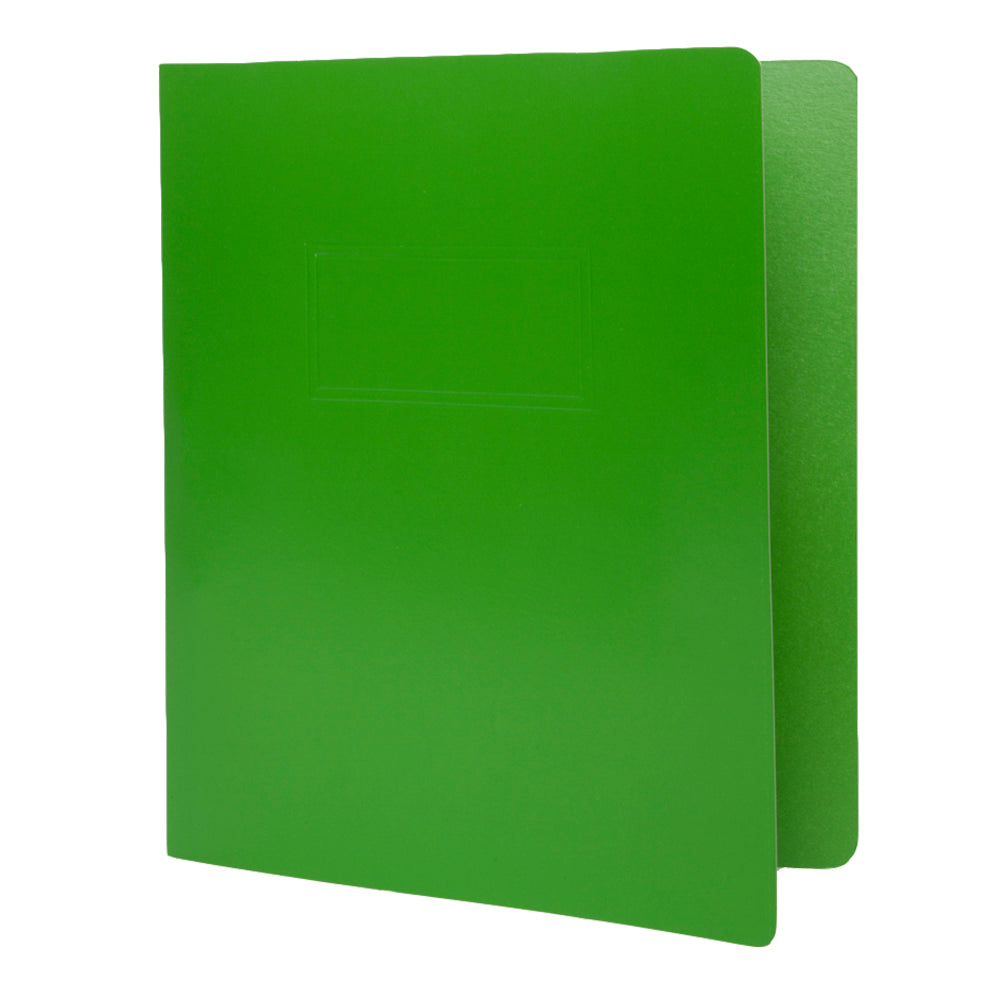 Carpeta Carta con Broche Palanca | Verde Obscuro | BACO | 10 pzs