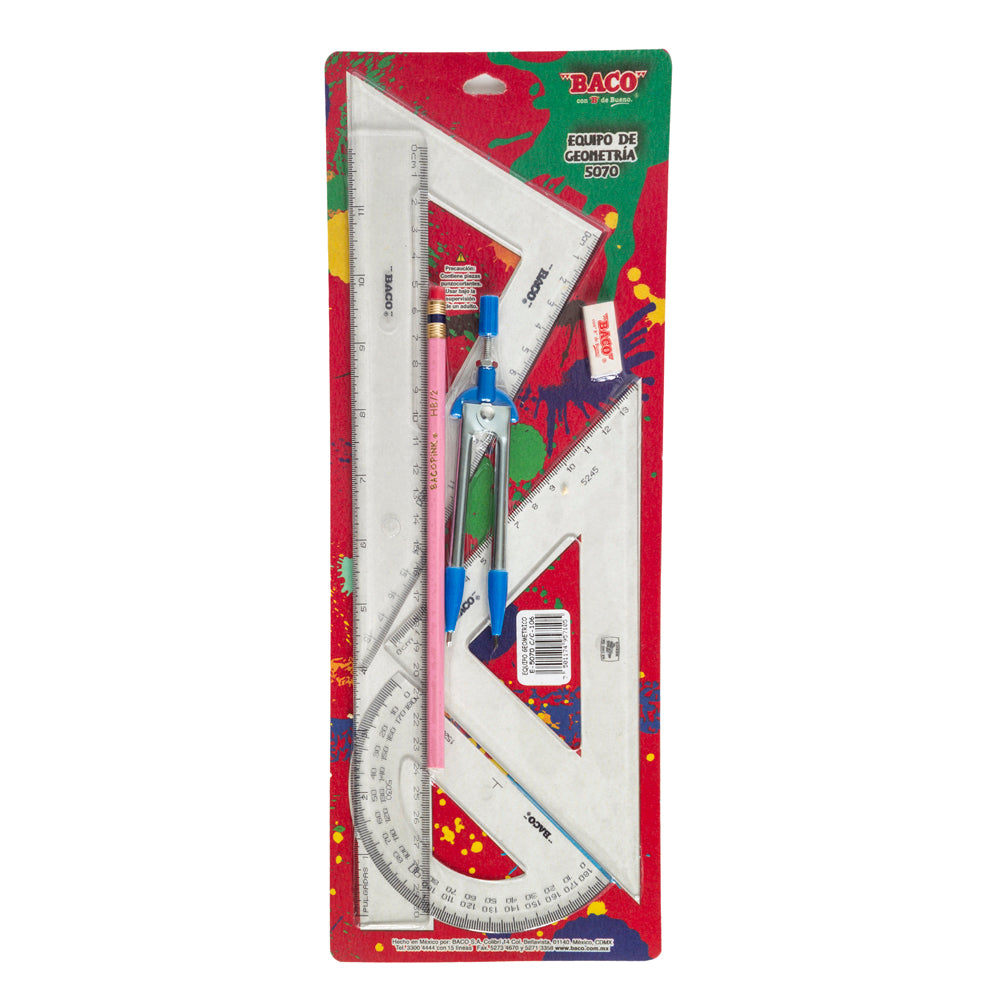 Juego Geométrico | E-5070 | BACO | Bolsa con 1 pieza