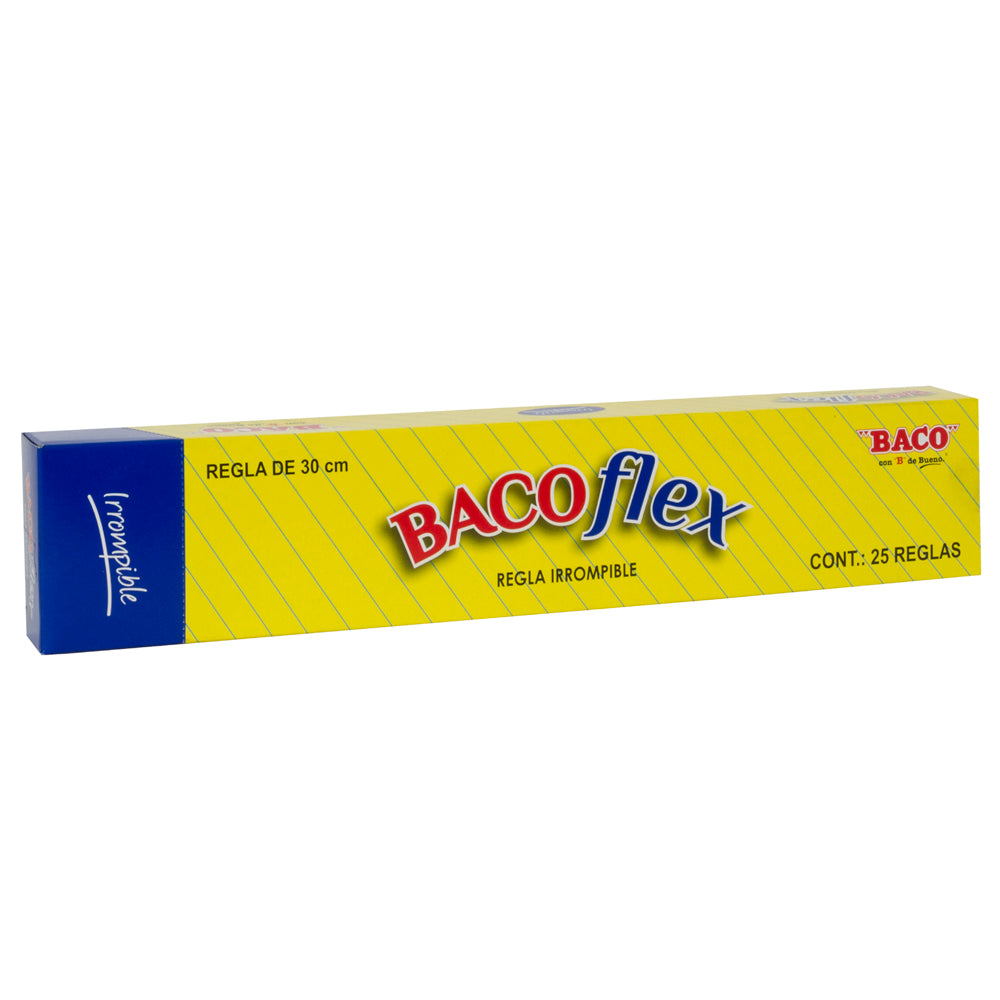 Regla Bacoflex | R-5030 | BACO | Caja con 25 piezas