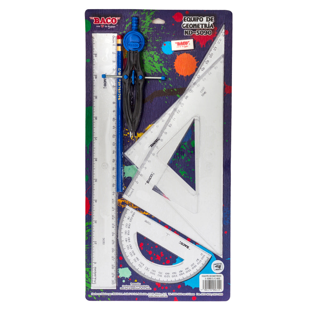 Juego Geométrico | E-5090 | BACO | Bolsa con 1 pieza