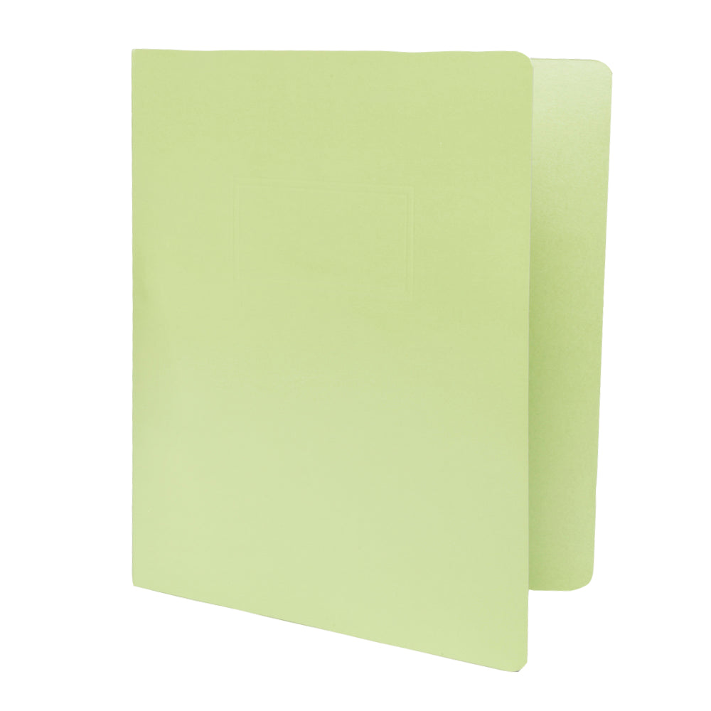 Carpeta Carta con Broche Palanca | Verde Claro | BACO | 10 pzs