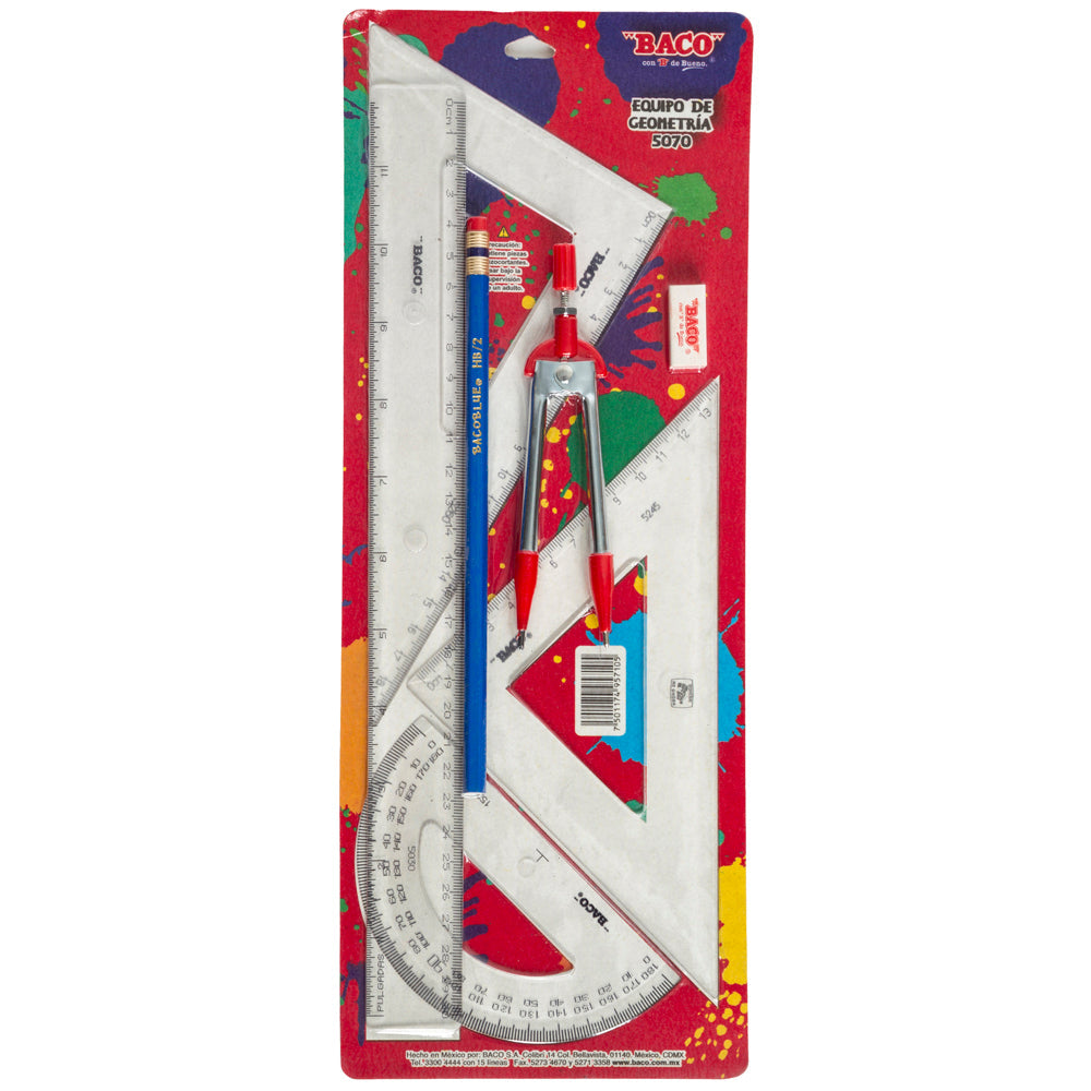 Juego Geométrico | E-5070 | BACO | Bolsa con 1 pieza