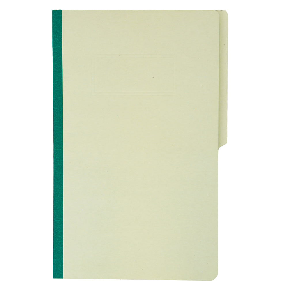 Carpeta Oficio 1/2 Ceja | Verde Claro | BACO | 10 pzs