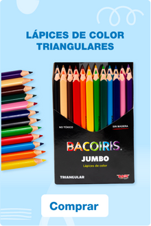 Triangulares jumbo Baoiris Baco 24 piezas