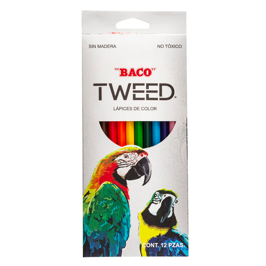 Lápices de Colores Bacotweed Largos de BACO