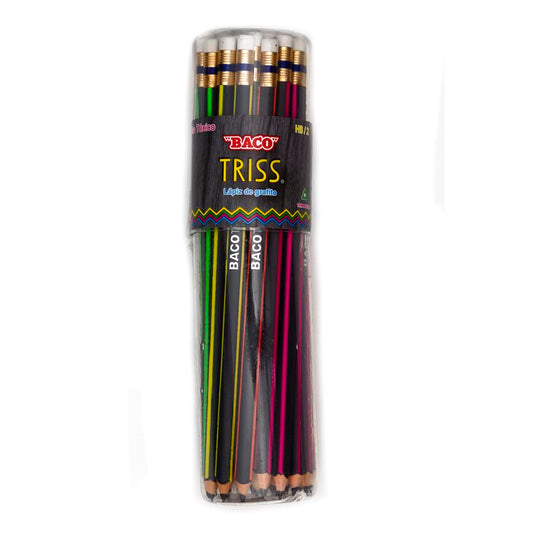 Lápiz Triangular | HB / 2 | Triss 30 piezas