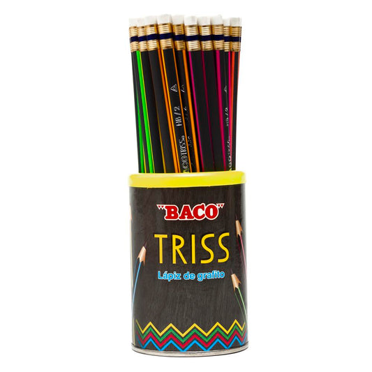 Lápiz Triangular | HB / 2 | Triss 50 piezas
