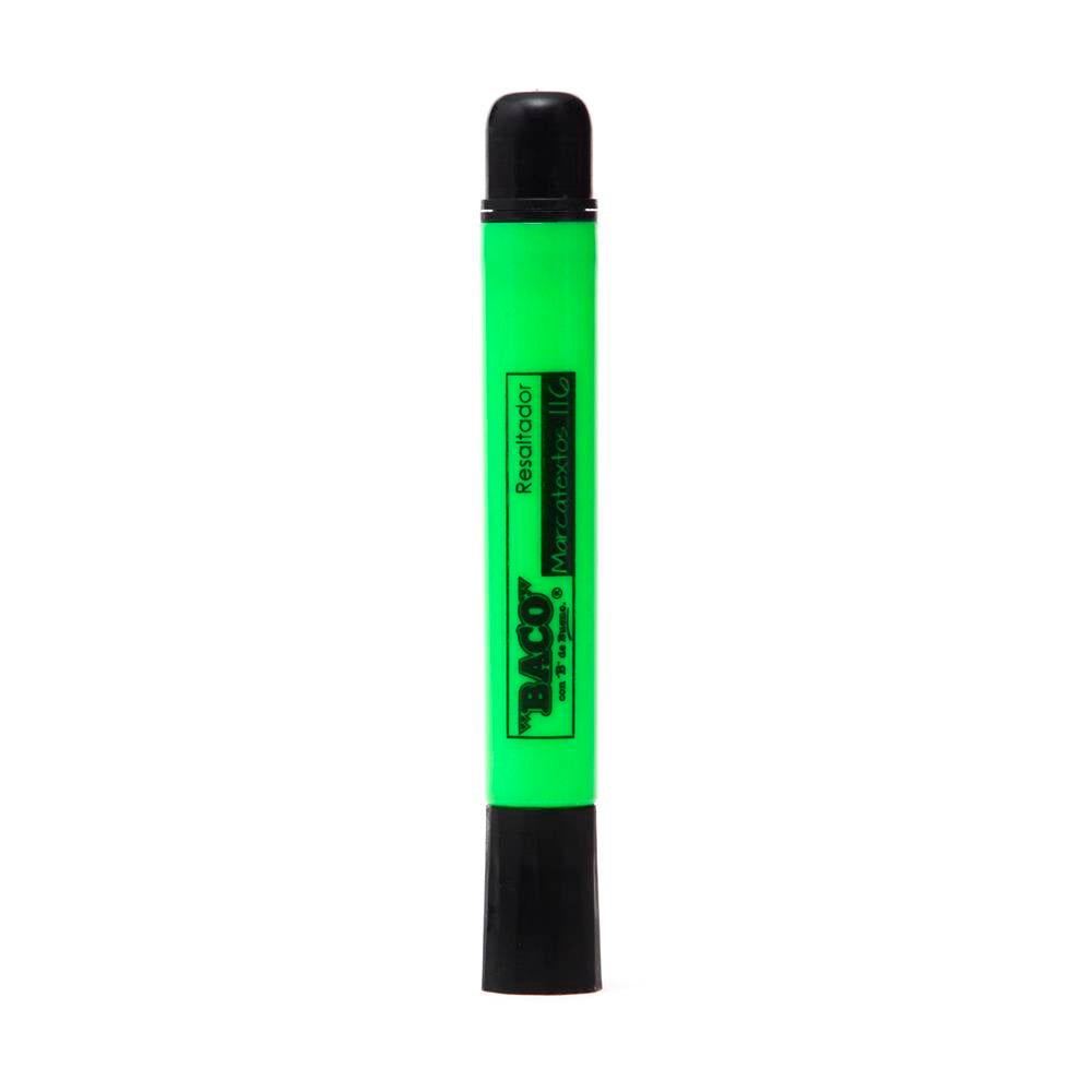 Marcatextos Twin Tip 116 Verde de BACO