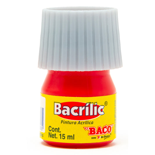  Pintura Acrílica Bacrilic 355 Carmín