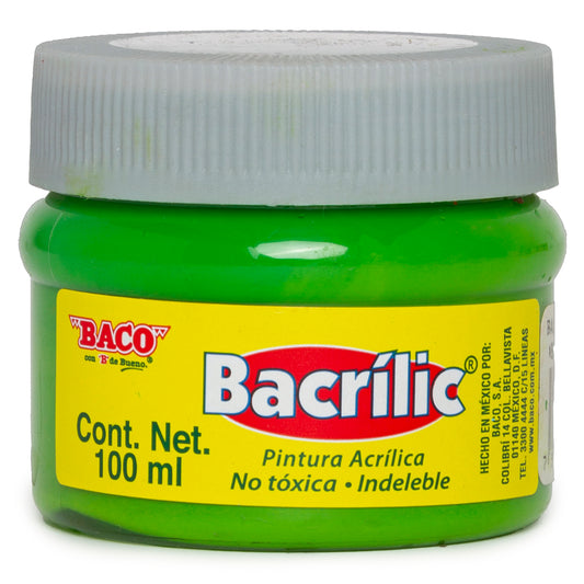 Pintura Acrílica Bacrilic 362 Verde Amarillento