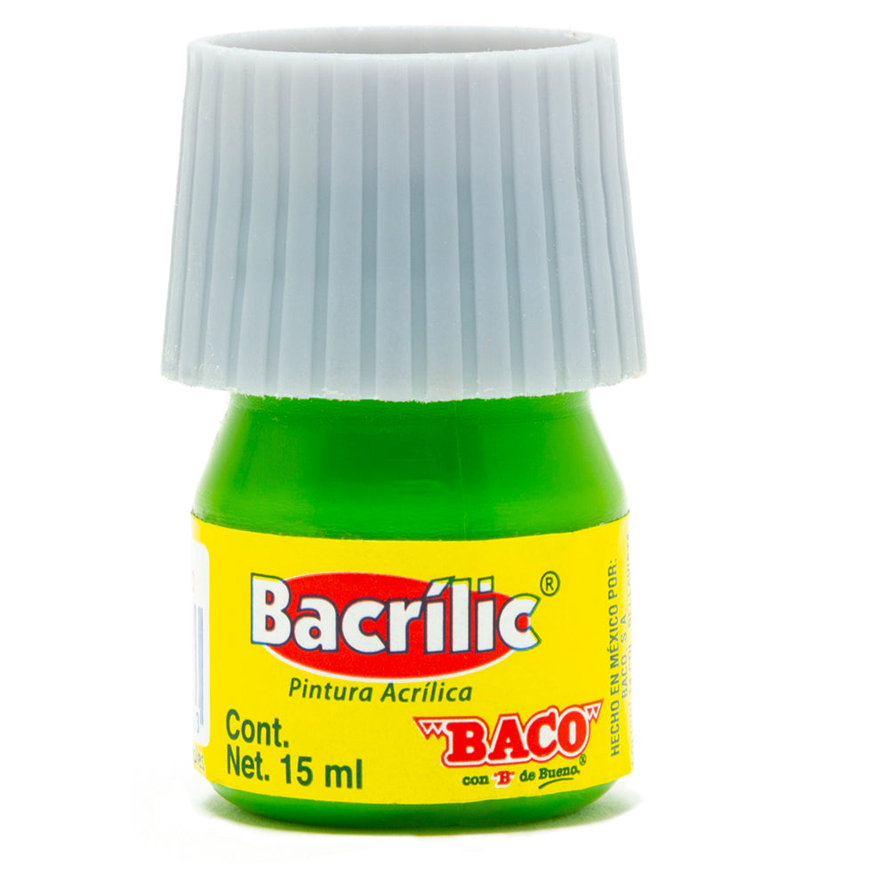 Pintura Acrílica Bacrilic 362 Verde Amarillento de BACO
