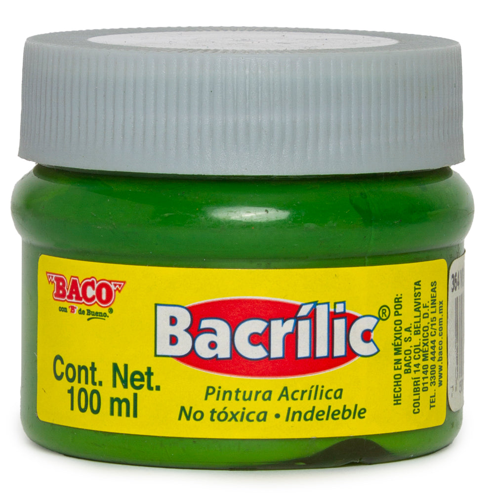 Pintura Acrílica Bacrilic 364 Verde Olivo 