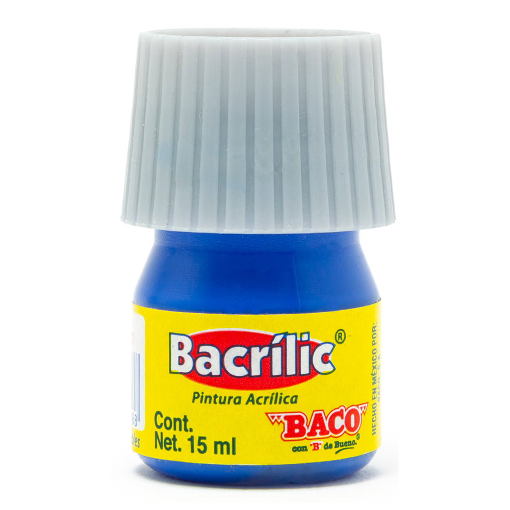 Pintura Acrílica Bacrilic 365-A Azul Cobalto de BACO