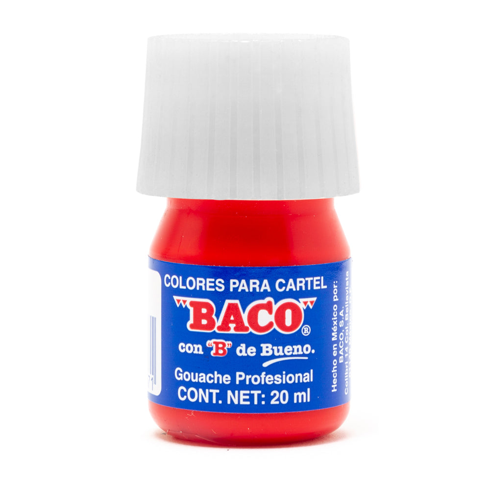 Pintura Cartel 54-A Rojo de BACO