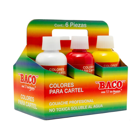Pintura Cartel Six Pack de BACO