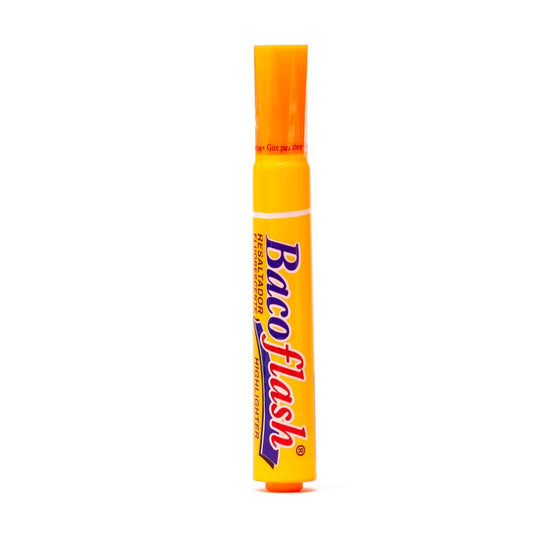 Resaltador Bacoflash Naranja de BACO