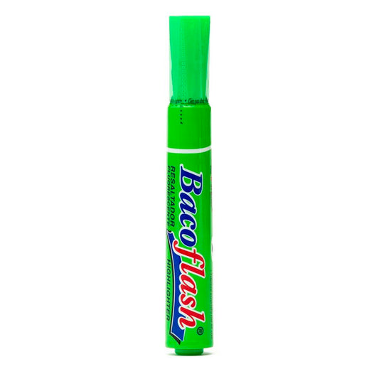 Resaltador Bacoflash Verde de BACO
