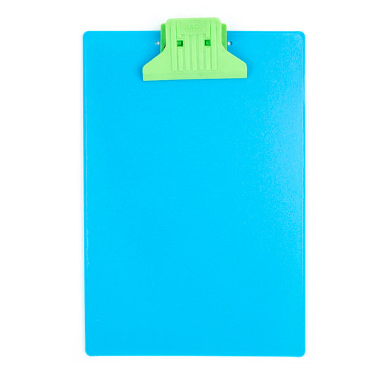 tabla de plástico con broche tamaño carta baco